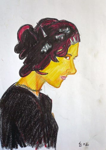 PJ Harvey, Alternative Rock, Acryl, Popart, Switzerland